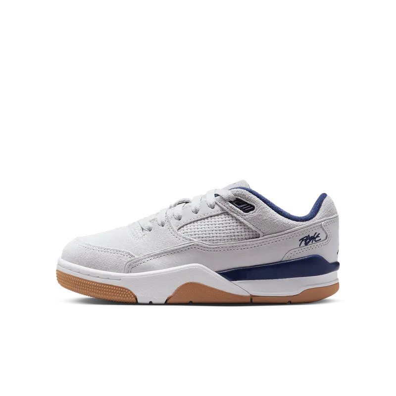 Jordan Flight Court Neutral Grey White Gum Light Brown Midnight Navy (HF3333-004)