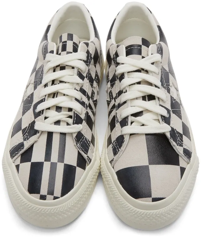 Converse One Star Blocked White/Black/White (172352C)