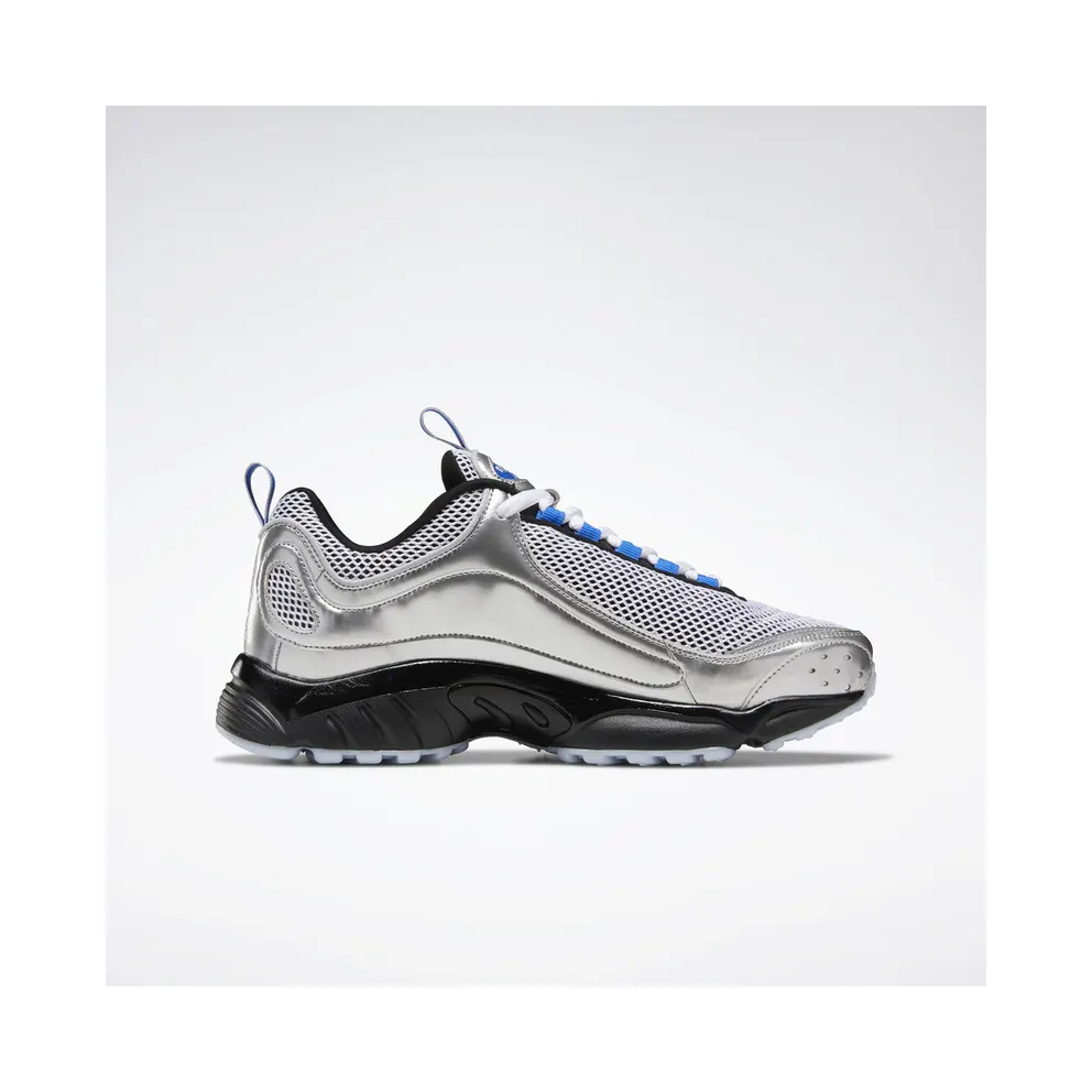 Reebok Daytona DMX II BlackEyePatch Black/Vital Blue-Silver Metallic (Other Brands Other)