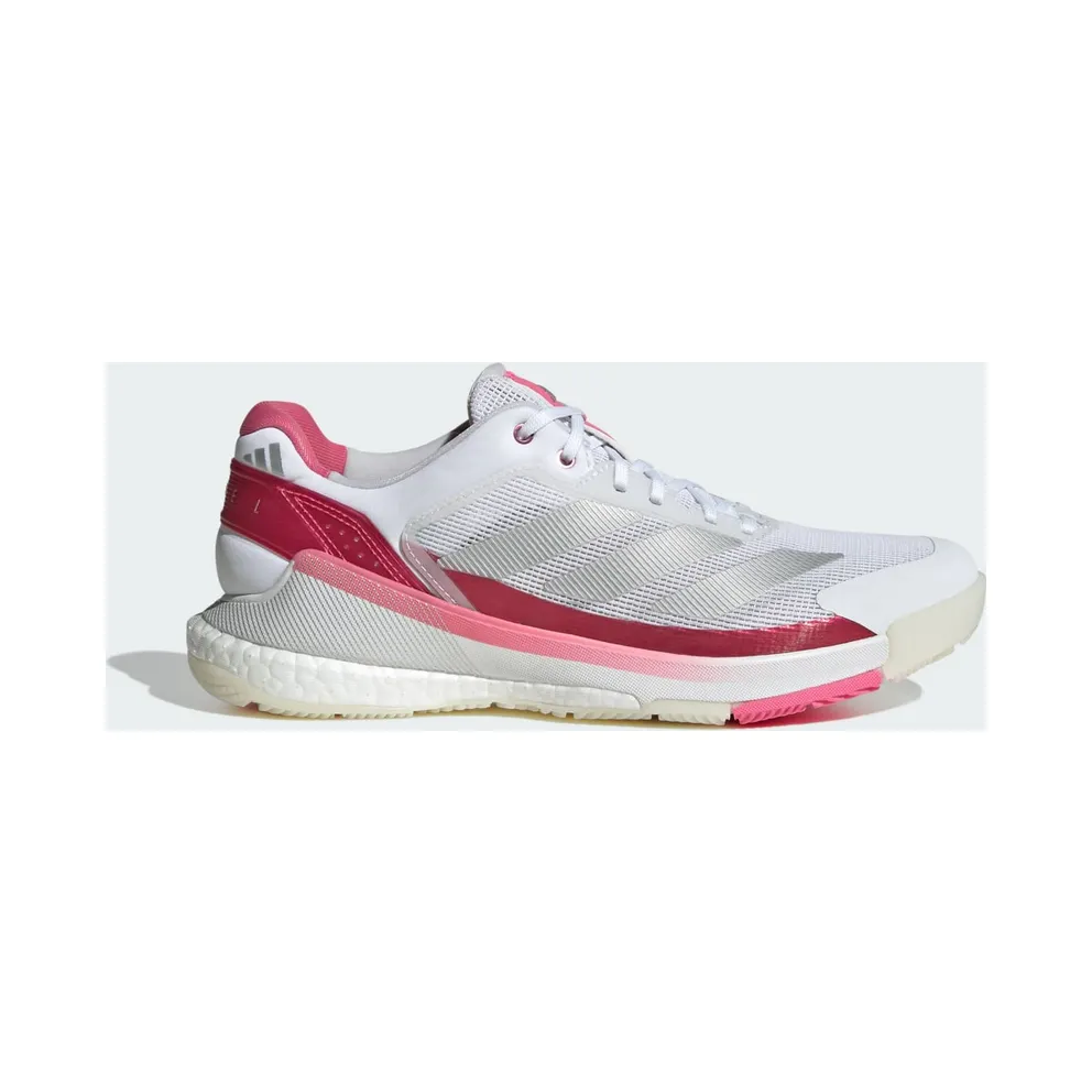 Adidas Crazyquick BOOST Padel Cloud White / Silver Metallic / Lucid Pink (JP9588)