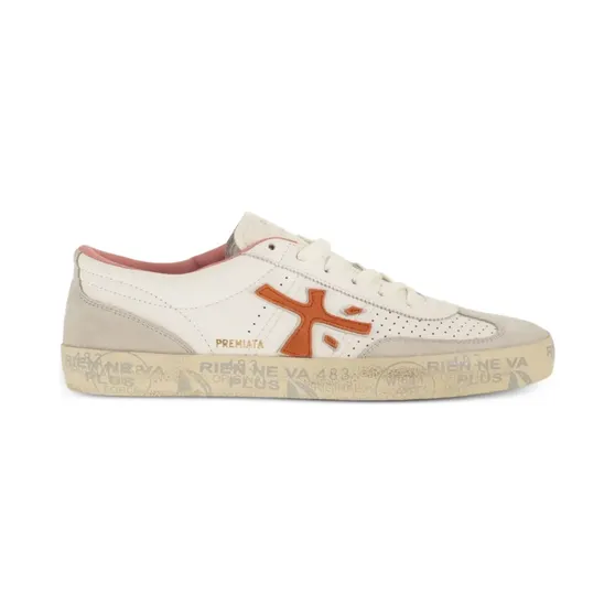 Premiata David 8097 leren sneakers – Beige (DAVIDD8097)