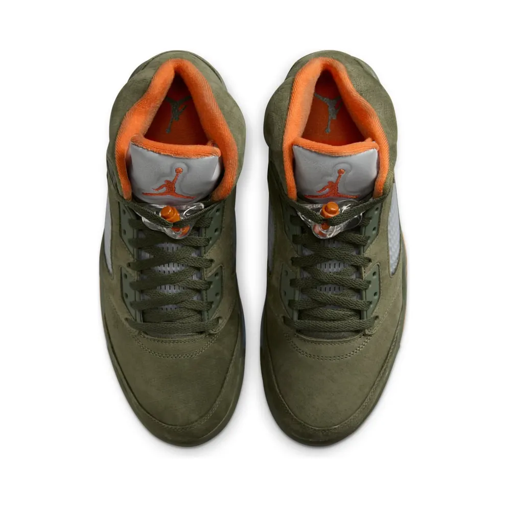 Air Jordan 5 Retro Army Olive/Solar Orange (DD0587-308)