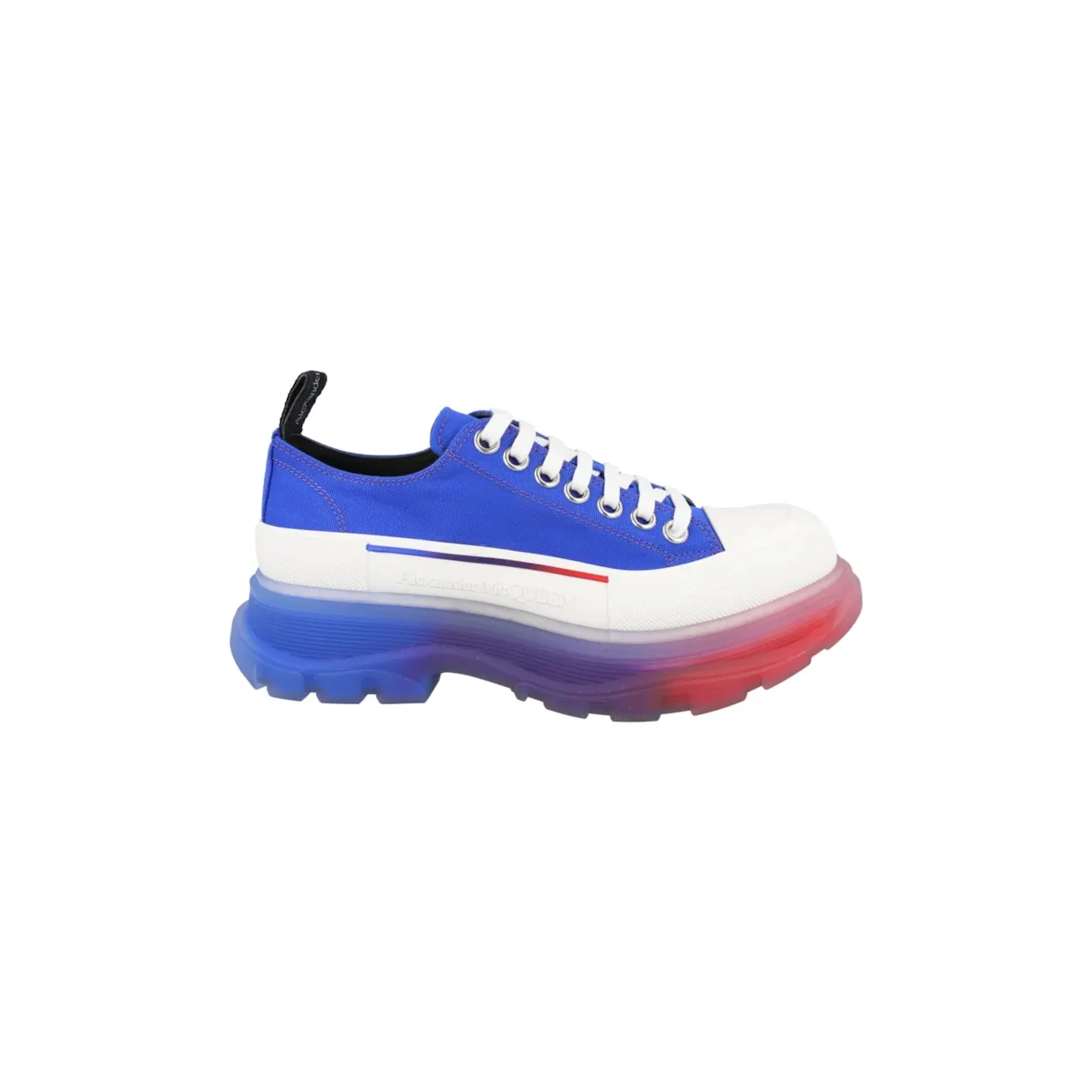 Alexander McQueen Tread Slick Low Lace Up Royal White (705660W4TGE1141)