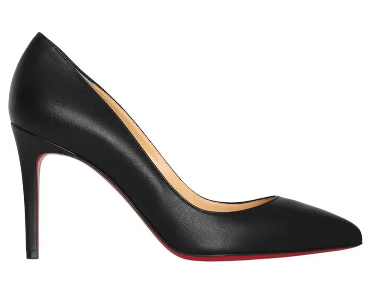 Christian Louboutin Pigalle 85mm Pump Black Nappa Leather (3160522BK01)
