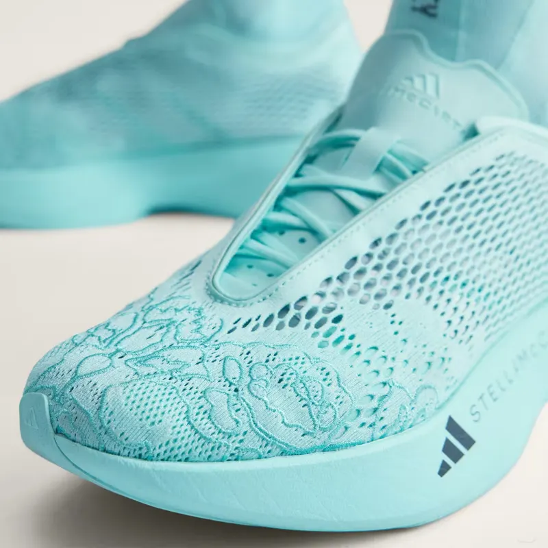adidas Adizero Evo SL by Stella McCartney Semi Flash Aqua