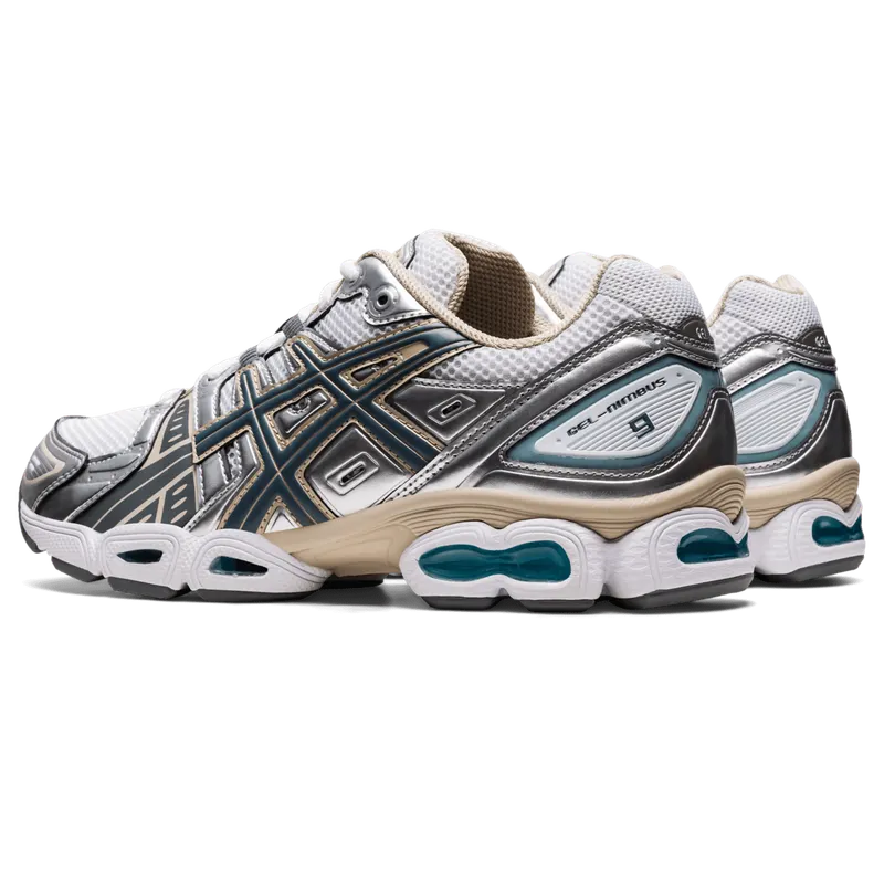 Asics Gel-nimbus 9 White/Steel Grey (1201A424.102)