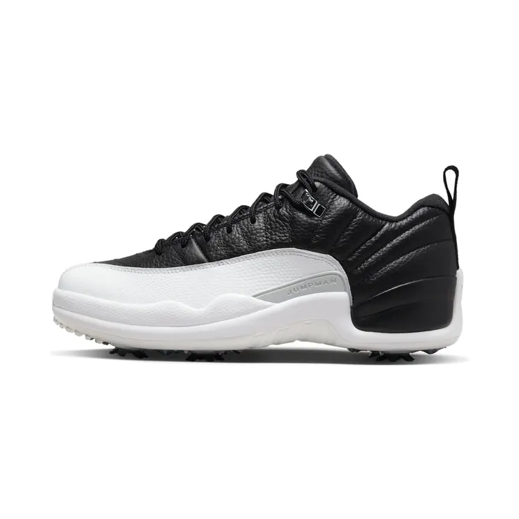 Air Jordan 12 Low Golf Playoffs “Black / Varsity Red / Metallic Silver / White” (DH4120-010)