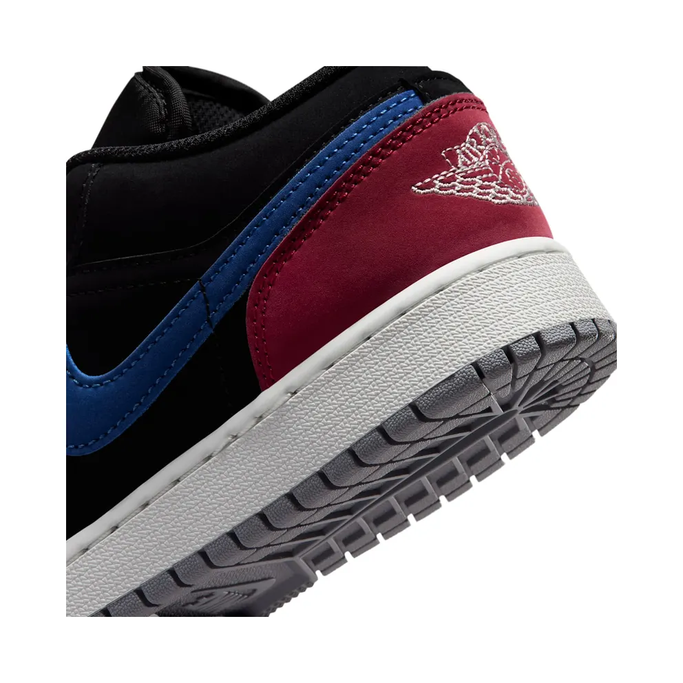 Jordan 1 Low Black True Blue Varsity Red (553560-049)