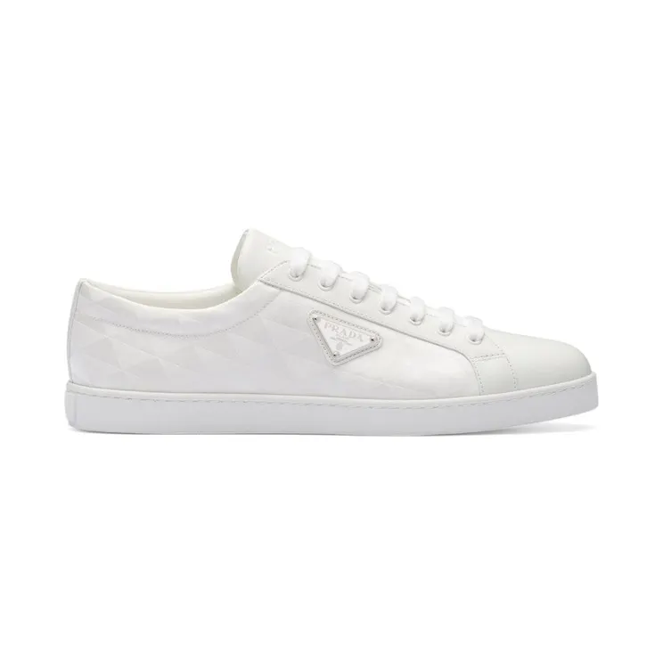 Prada PRAX 01 Sneakers Re-Nylon Brushed Leather White (2EE376_3LNW_F0009_F_G000)