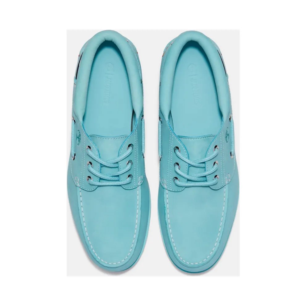 Timberland 3-Eye Classic Lug Boat Shoe Jacquemus Aqua Nubuck (TB0A6G7F-04V)