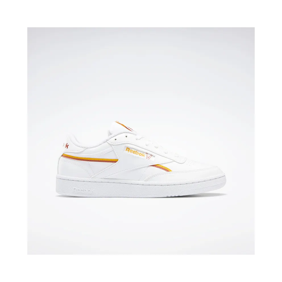 Reebok Club C 85 Vegan Cloud White / Collegiate Gold / Baked Earth (GX7564)