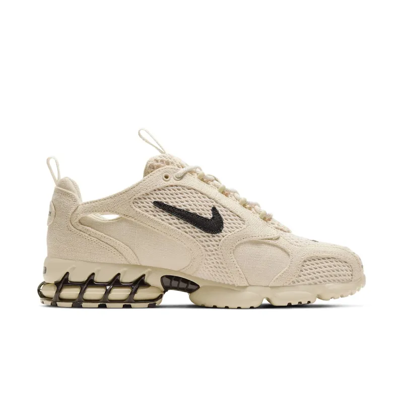 Nike x Stussy Air Zoom Spiridon Cage 2 Fossil (2020) (CQ5486-200)