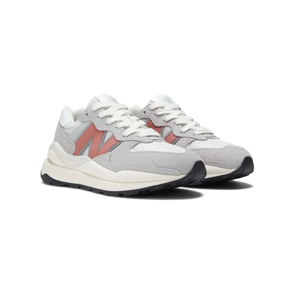 New Balance 57/40 Light Aluminium Mineral Red White (W5740SLC)