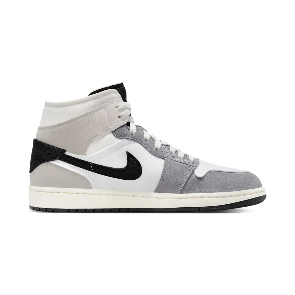 Air Jordan 1 Mid SE Craft “Cement Grey” (DZ4136-002)