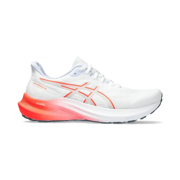 ASICS GT-2000 12 White Sunrise Red (1012B506-101)