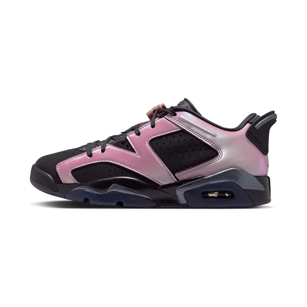 Air Jordan 6 Low – “Black / Desert Berry-Metallic Silver” (IX5195-001)