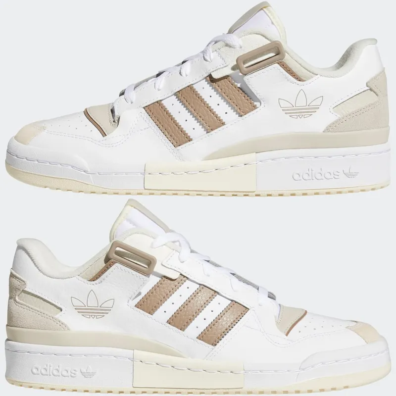 Adidas Forum Exhibit Low Cloud White / Chalky Brown / Cream White (GW6347)