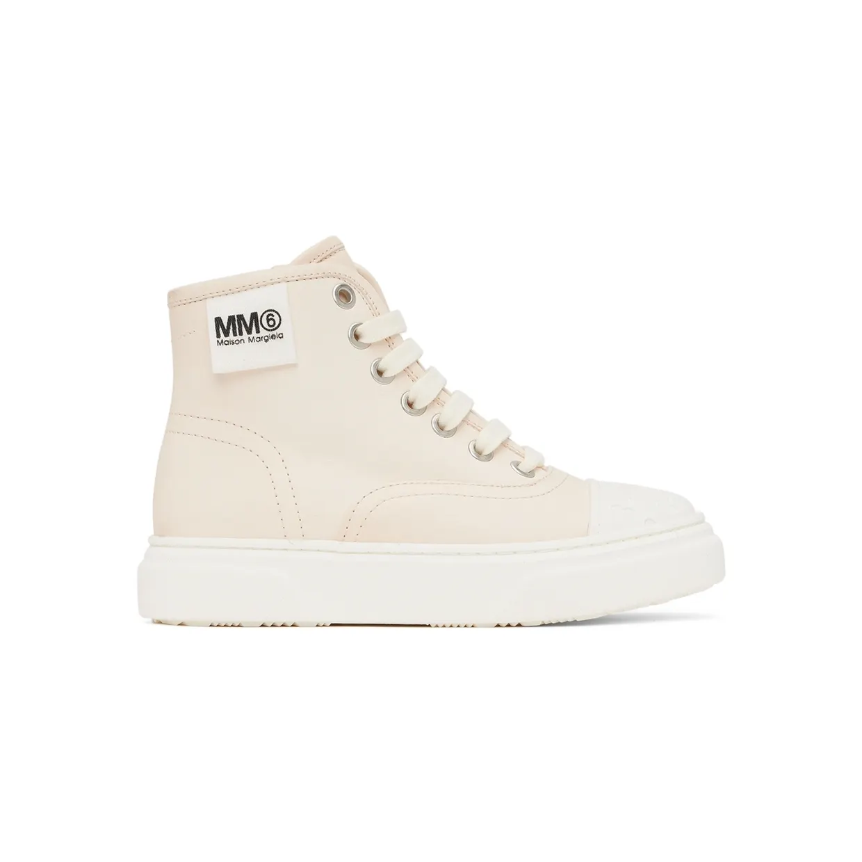 MM6 Maison Margiela Kids Black Lace-Up Sneakers (72065)