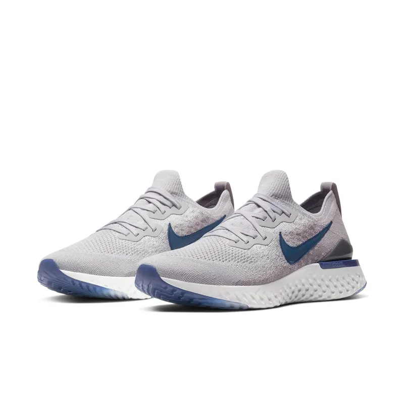 Nike Epic React Flyknit 2 Vast Grey Coastal Blue (BQ8928-015)