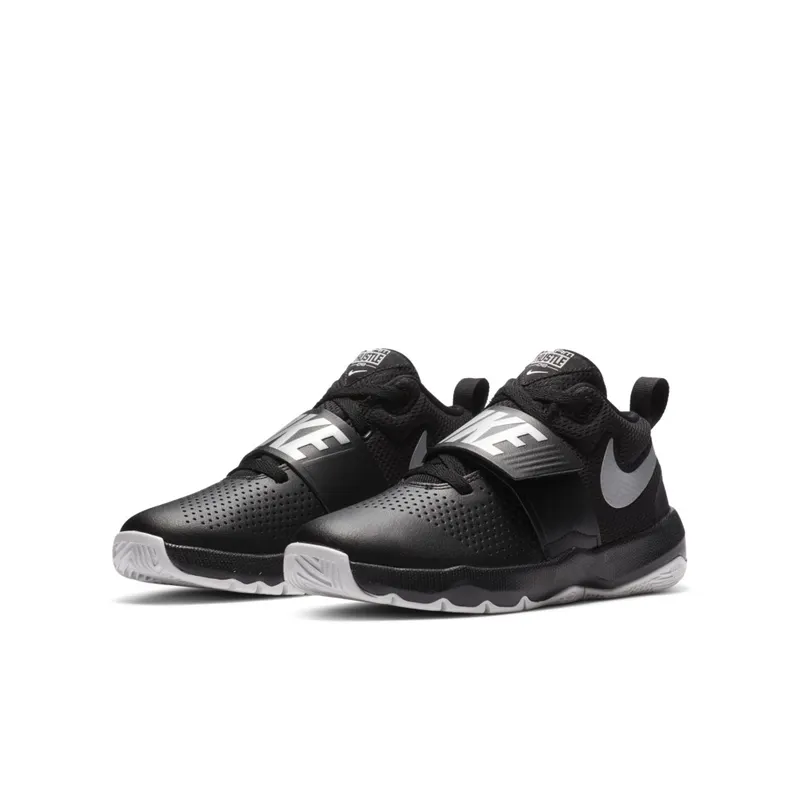 Nike Team Hustle D 8 Black (GS) Black/White/Metallic Silver (881941-001)