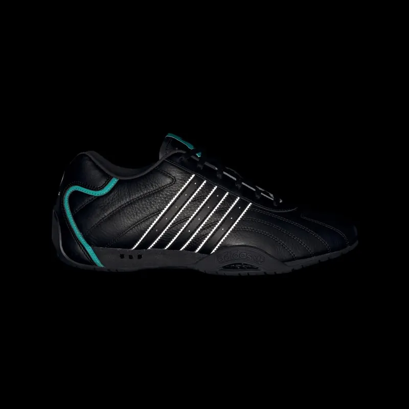 Adidas ADIRACER LO MERCEDES AMG PETRONAS F1 TEAM Shoes Core Black / Semi Mint Rush / Core Black (JR4543)