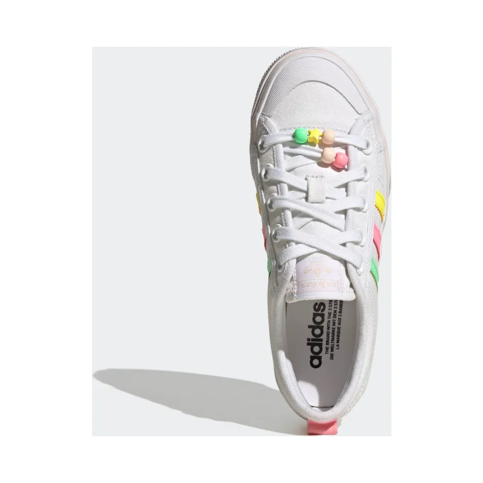 Adidas Nizza Platform Cloud White / Beam Yellow / Beam Pink (GY9102)