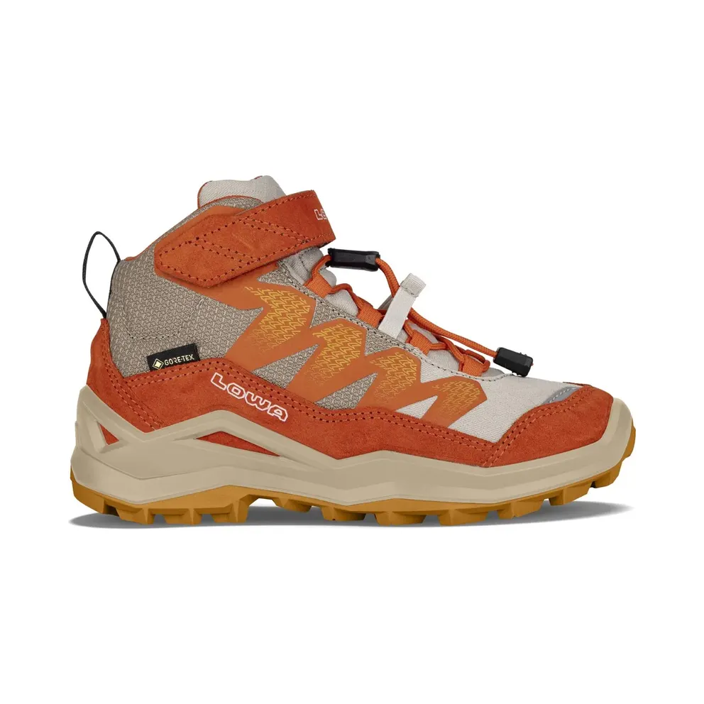 Lowa Maddox Pro GTX Mid VC Kids Multifunction Shoes, Brown (641629)