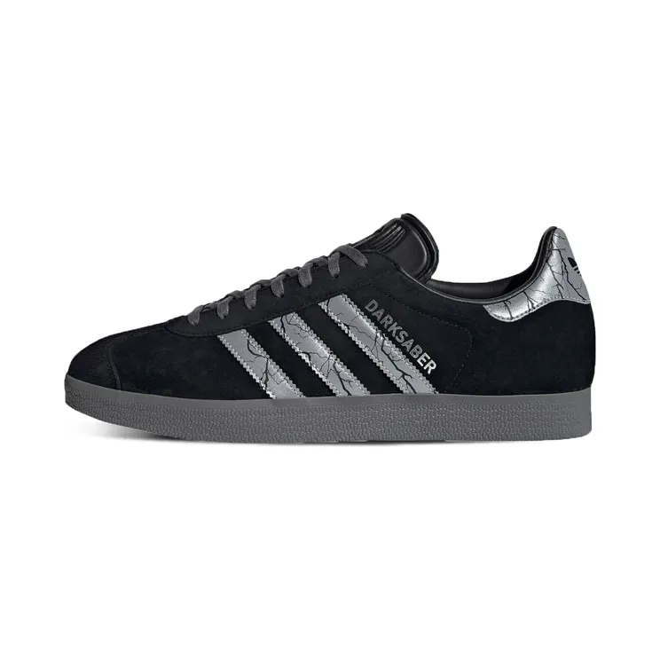 Adidas Star Wars x Gazelle ‘Darksaber’ Core Black/Silver Metallic/Grey Four (GZ2753)
