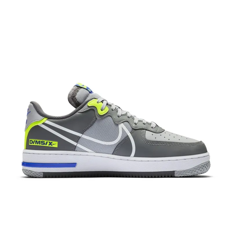 Nike Air Force 1 React Wolf Grey Wolf Grey/White-Smoke Grey-Dark Grey (CD4366-002)