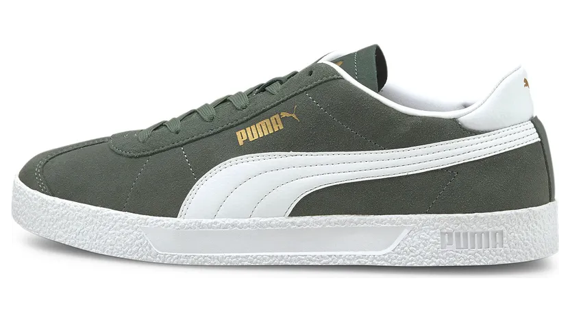 Puma Club Groen/Wit/Goud (381111-04)