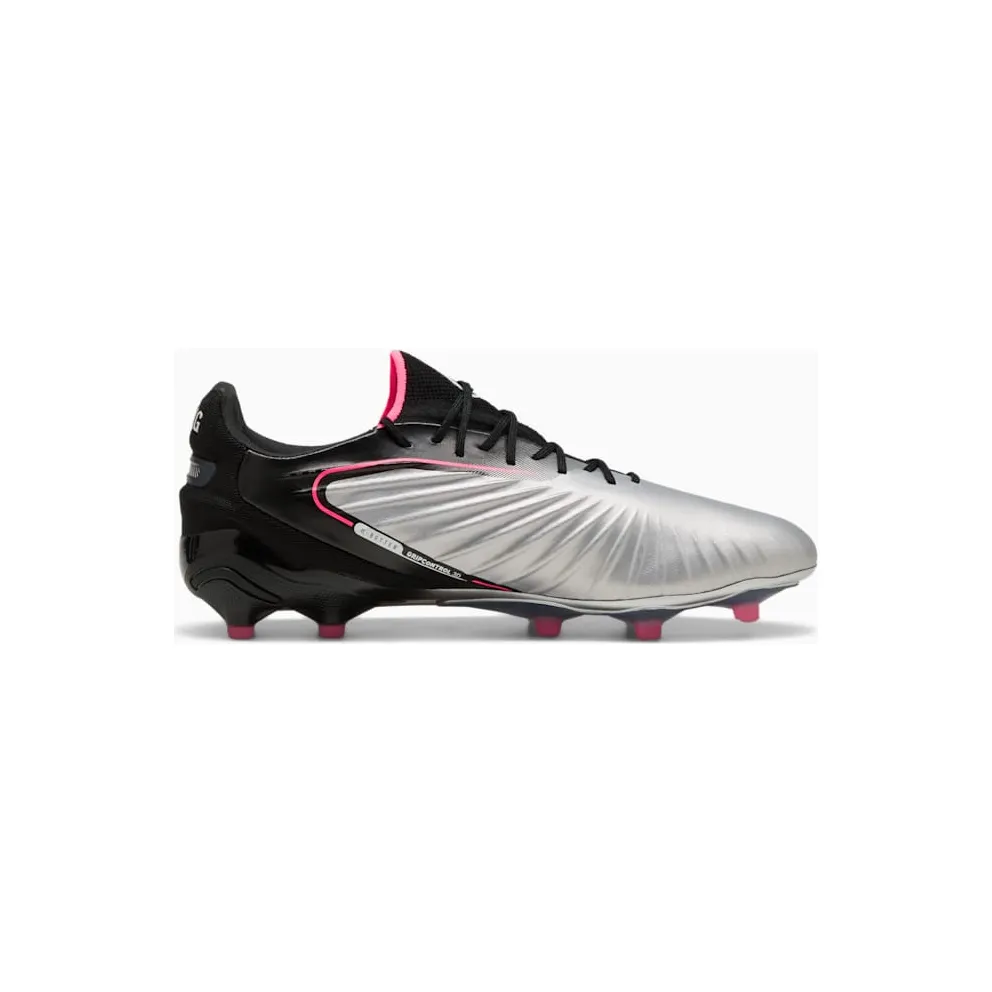 Puma King Ultimate FG/AG Silver Black Sun Struck White (108303-03)