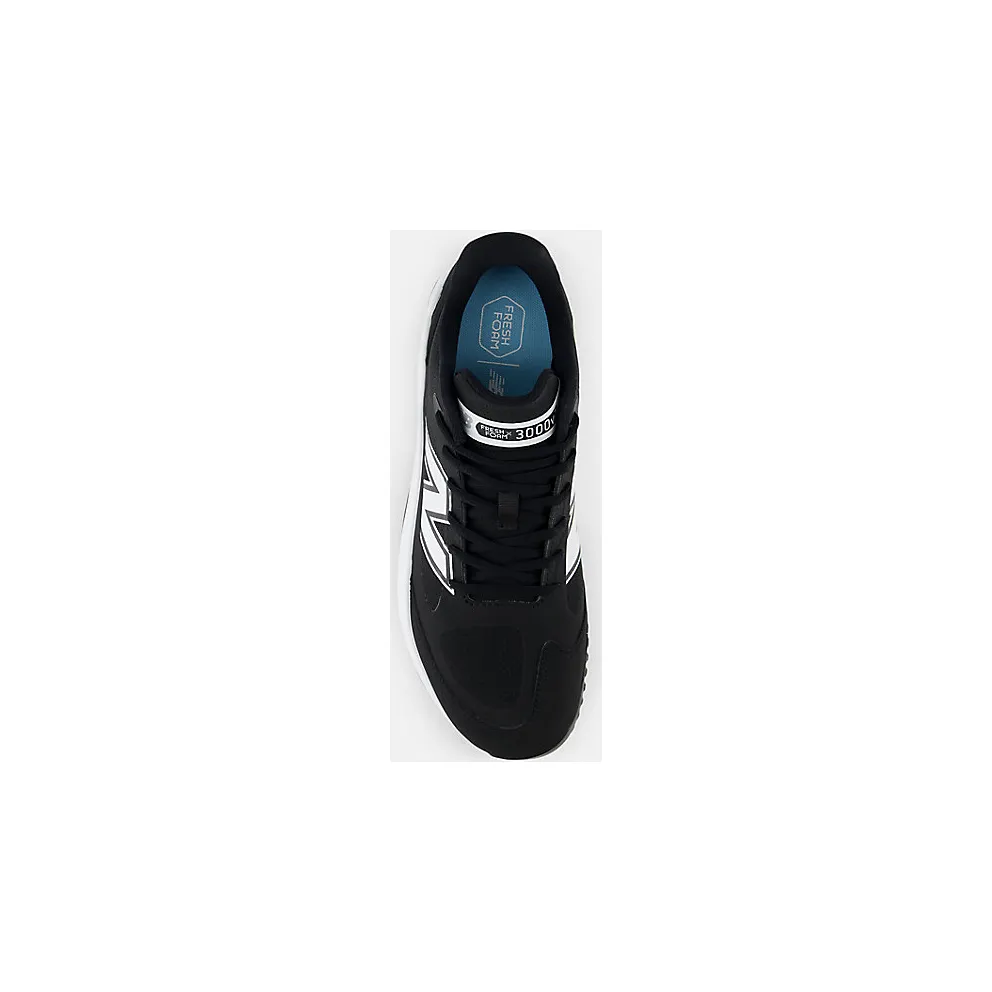 New Balance Fresh Foam 3000v7 Turf Trainer Black White (T3000SK7)
