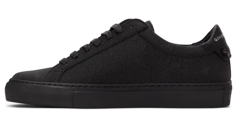 Givenchy Black Glitter 4G Urban Knots Sneakers (BE0003E13V) (3)