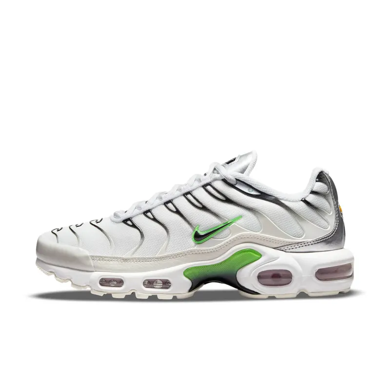 Nike Air Max Plus White – “White / Neon / Black-metallic Silver” (DN6997-100)