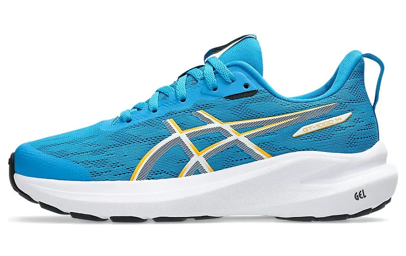 ASICS GT-1000 14 GS “Aegean Blue / Yamabuki” (1014A382-401)