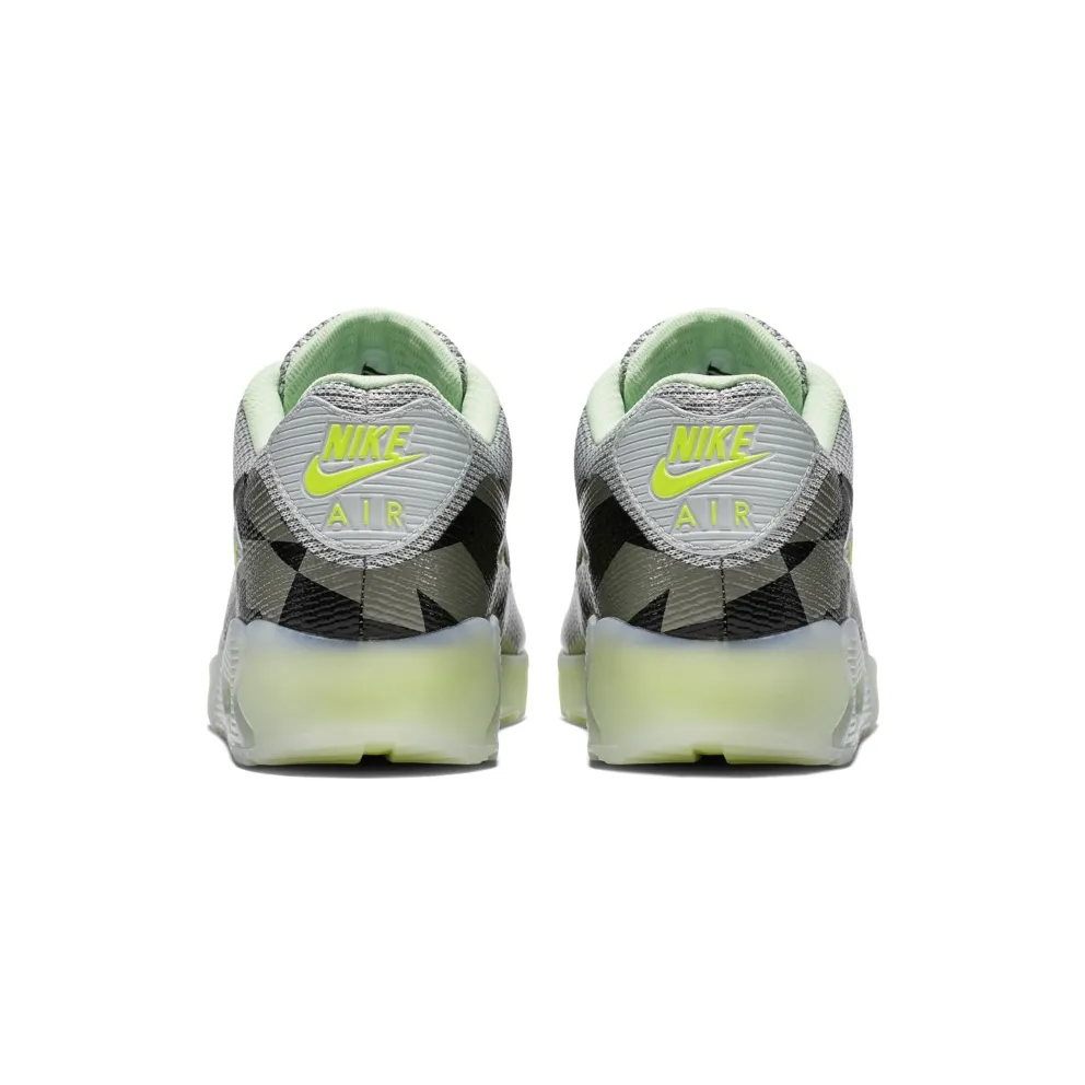 Nike Air Max 90 Ice Jacquard White/Black-Grey Mist (744553-100)