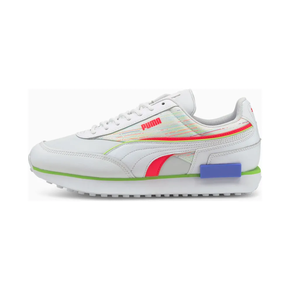 Puma Future Rider Double Spectra White/Green (382740-01)
