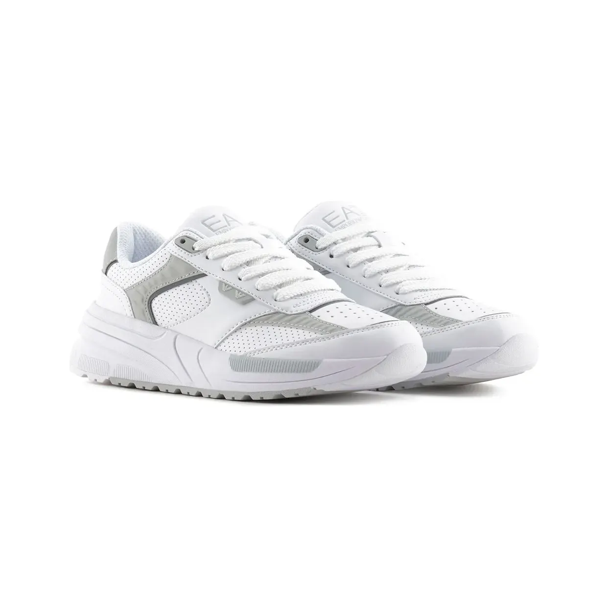 Ea7 Emporio Armani Triple White / Silver (7X000360AF19082M00769)