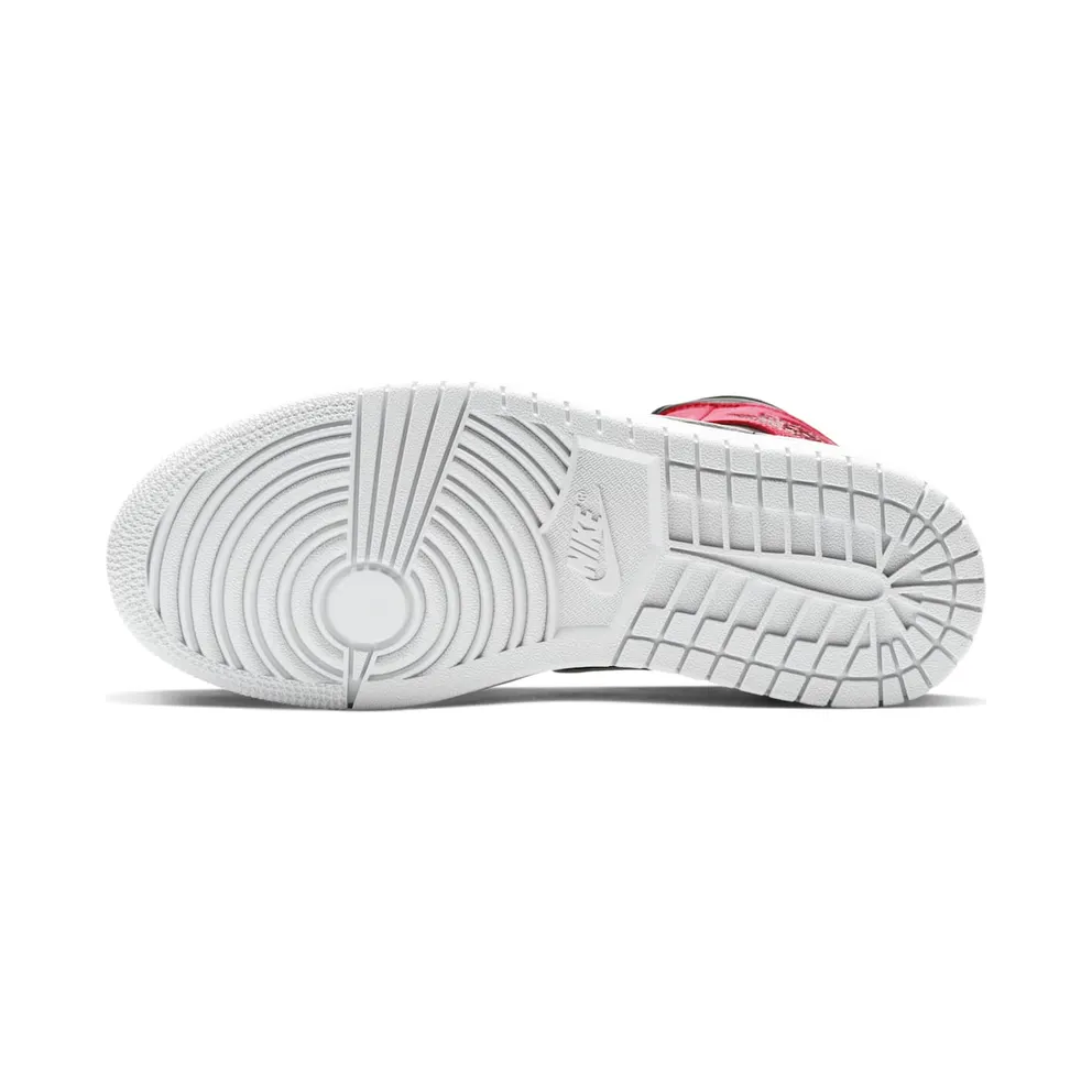 Air Jordan Nike AJ I 1 Womens Mid Noble Red (2019) (BQ6472-016)