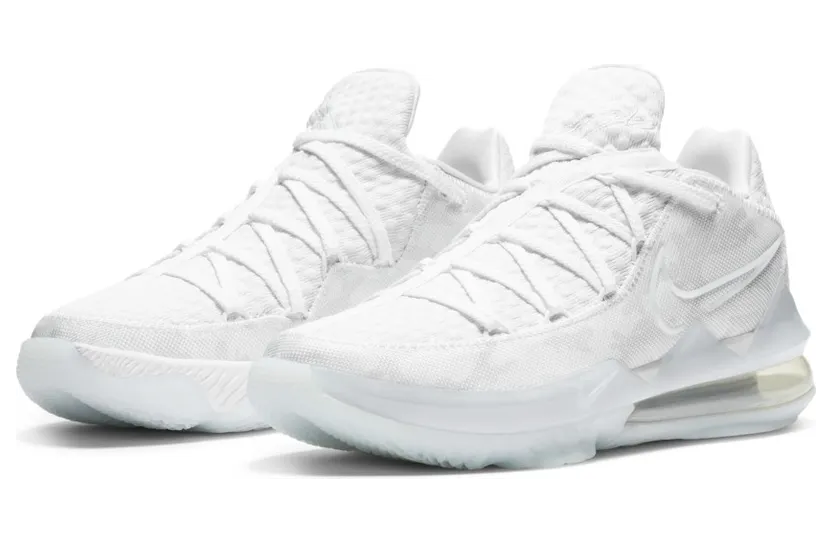 Nike LeBron 17 Low White Camo