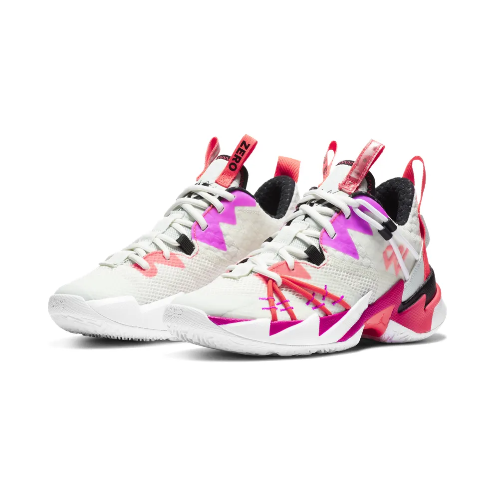 Jordan Why Not Zer0.3 SE Spruce Aura Flash Crimson (GS) Sail/Spruce Aura-Flash Crimson-Black (CN8107-101)