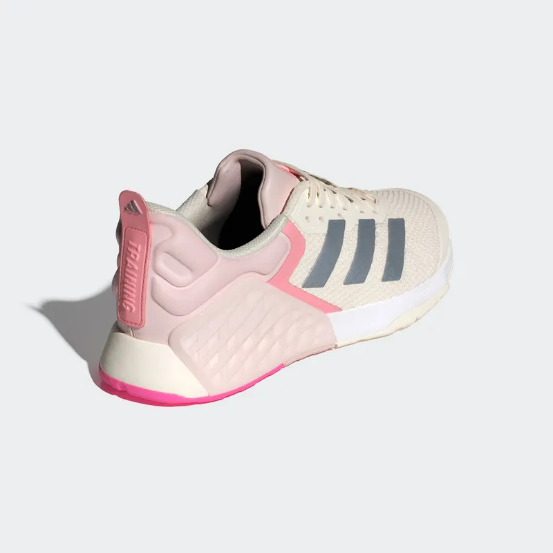 adidas Dropset 3 Chalk White Iron Metallic Semi Pink Spark (ID8635)