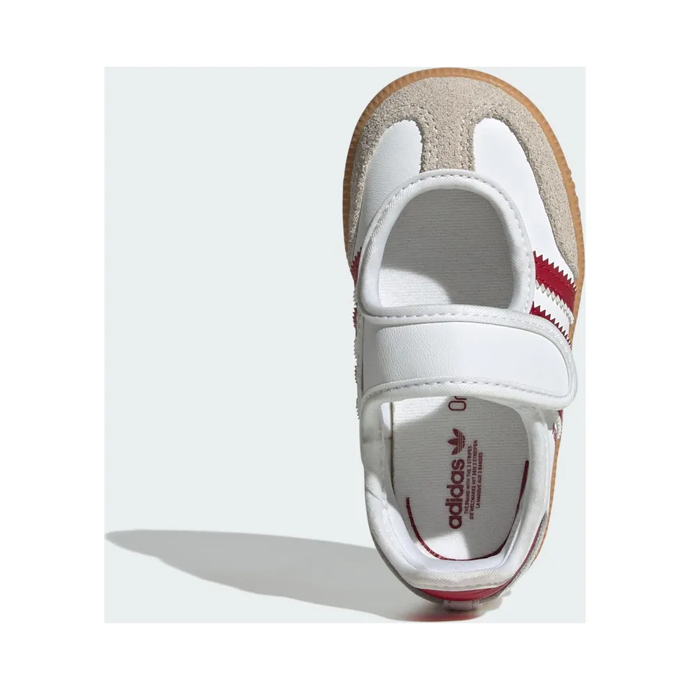 adidas Samba Jane “Cloud White / Team Victory Red / Gum” (KJ2659)