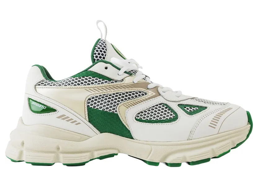 Axel Arigato Marathon Runner White Kale Green (F0158043)