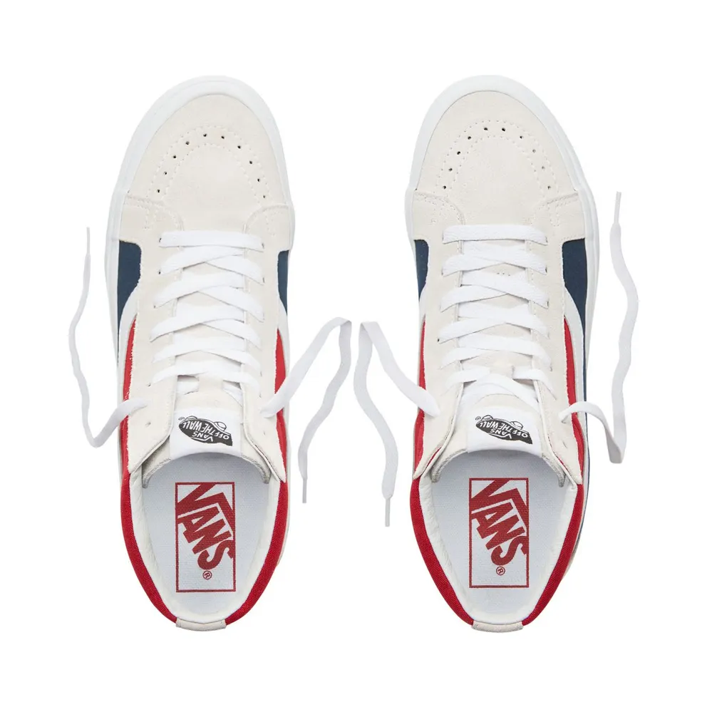 Vans Sk8-Hi Retro Block White/Red-Dress Blue (VN0A2XSBQKN)