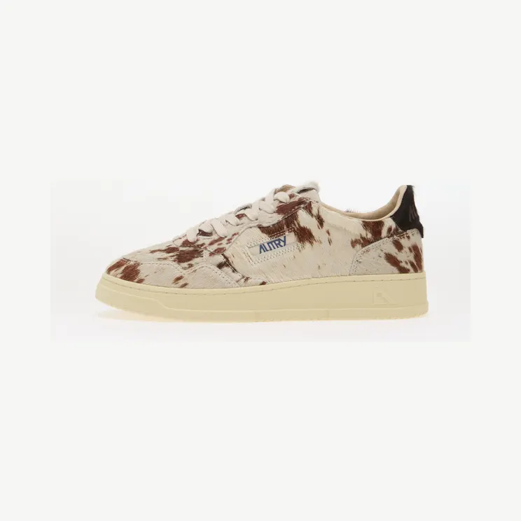 Sneakers Autry Medalist Low Wom Pony/ Safari Drip/ Brn (A1UNAULWJA05)
