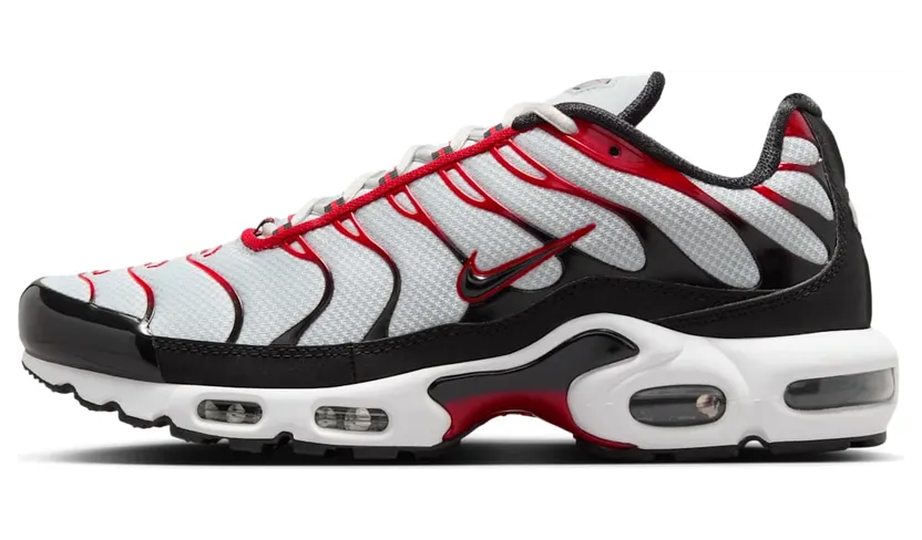 Nike Air Max Plus Pure Platinum Black University Red (FN6949-002)