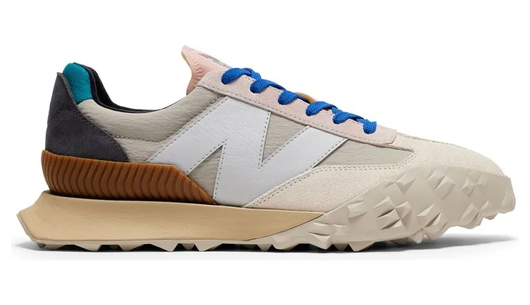 New Balance Grey & Multicolor XC72 Sneakers (UXC72CB1)