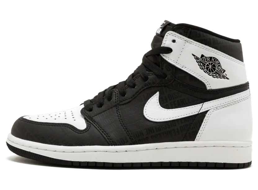 Air Jordan 1 Retro High OG ‘RE2PECT’ Black/White (555088-008)
