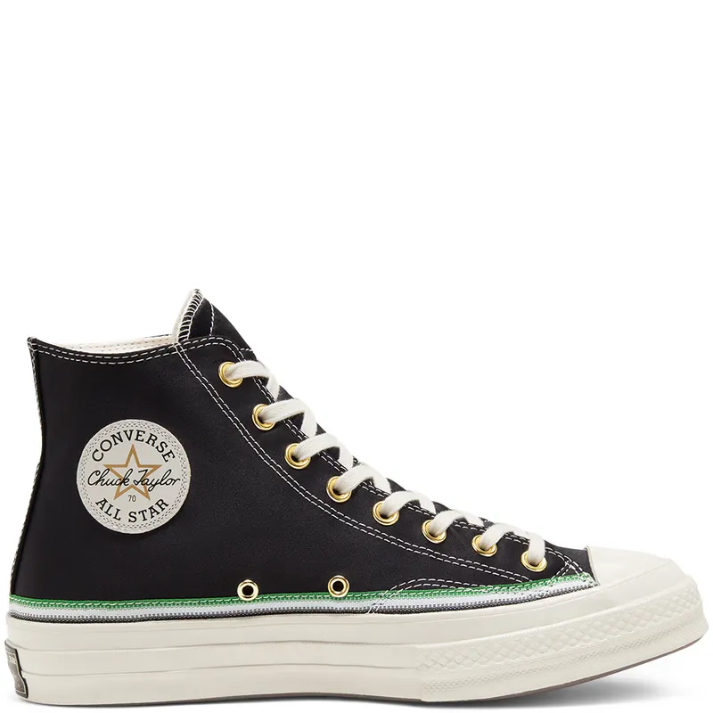 Converse Chuck Taylor All-Star 70s Hi Breaking Down Barriers Capitols Black/Green-Egret (167057C)